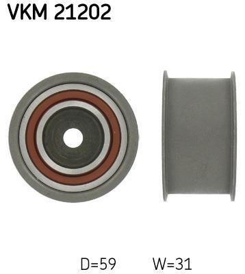 Polea inversión/guía, correa distribución SKF ref. VKM 21202